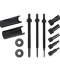 Ultimate Heavy Duty Motorcycle Inner Bearing Puller Extractor Tool Kit For 9mm To 23mm Removal Jobs Come Through Strong For Mechanics Who Want Real Results On Your Rides Without Struggle Against Engine Parts And Complete Set For Daily Grind, black steel parts