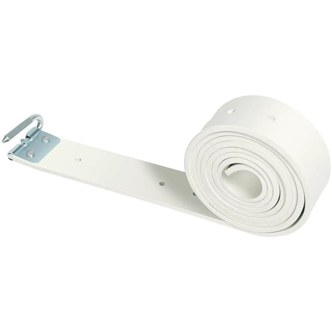 Brake Drum Silencer Band For Brake Lathe 6 Ft X 1.75 In X 0.125 In Heavy Duty Rubber Vibration Belt rolled with metal hook