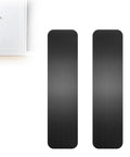 Tough As Nails Steel Dog Door Protector And Scratch Proof Kick Plate Covers Every Door Seam Brushed Black Metal Guard