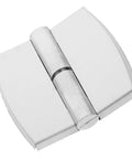 Self Closing Door Hinges Stainless Steel Spring Loaded Adjustable Tension Heavy Duty Hardware for public restrooms