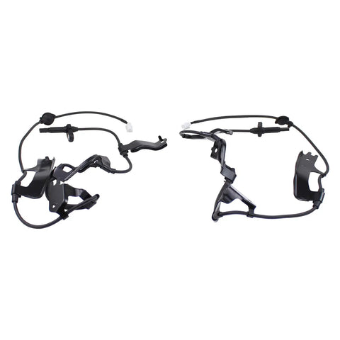Fresh Rear Left And Right Abs Wheel Speed Sensor Pair For Lexus Gs Is Rc Models attached with connectors and mounting brackets.