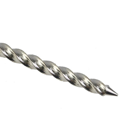 Heavy Duty Tire Repair Kit Featuring Ergonomic T Handle Puncture Patching Tool, stainless steel needle with spiral design.