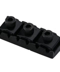 Tune Locked 43 Mm Heavy Duty Steel Locking Nut Engineered For Floyd Rose Double Locking Tremolo For Strat Style Electric Axes in black.