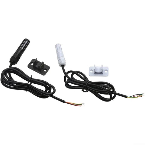 All In One Pro Grade Temperature Humidity And Pressure Sensor I2C Stainless Steel Waterproof Module with wiring and mounts