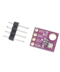2 Pack BME280 Digital 5V Temperature Humidity Pressure Sensor Module With I2C And SPI for Arduino, PCB with pins, side view
