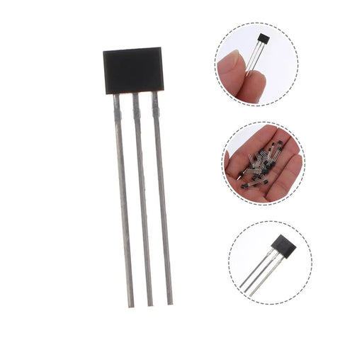 Forty Piece Linear Hall Effect Sensor Kit for Analog Magnetic Field Detection plug and play no calibration DIY sensor modules