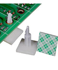 Fifty Pack Plastic PCB Pillar Stick-On Standoff Spacers, 3mm Hole, Screw Circuit Support, Locking Snap-In Posts, Fixed Clips, Adhesive Washers, DIY Electronics Hardware Kit, white PCB spacer