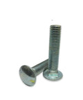 One And Three Quarter Inch Carriage Bolts Grade Two Zinc Plated Three Eighths Inch Sixteen Thread One Count Heavy Duty Hardware For DIY Projects And Maintenance Tight Fit Secure Hold No Slip Fastener Kit, zinc carriage bolt