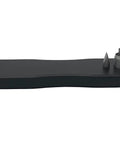 Side view of Heavy Duty Hole Punch Tool For Fabric And Canvas Hammer Punch For Boat Awnings Tarps And Covers. Metal handle visible.