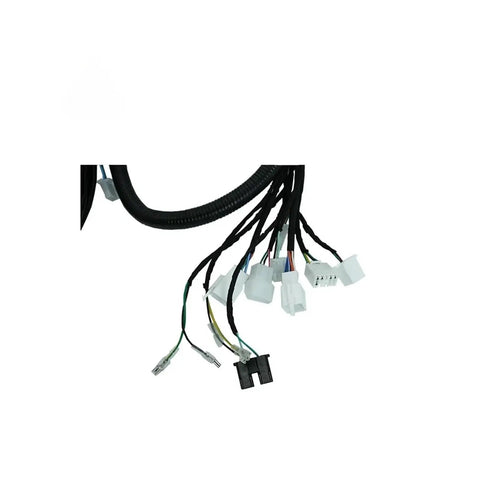 Dual Drive Wiring Harness For Four Wheel Electric Vehicles With Beast Grade Bend Resistant Cables Precision Fit Terminals And No Sweat Plug Up For Solid Hookups, showing detailed connectors and flexible cabling.