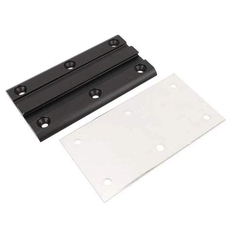 Heavy Duty Removable Table Leg Bracket For RV And Motorhome Setup Rock Solid Aluminum Support Mount Black Detachable Furniture Hardware For Caravan Yacht Travel Trailer Road Warrior Gear