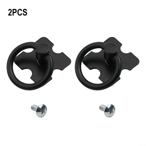 Vintage Style Drawer Pulls With Square Back Plate Old School Charm For Wooden Furniture Retro Hardware 2 Pack Black