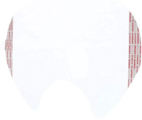 Transparent Faceshield Cover 6885 for Full Facepieces 6000 Series, Reusable Lens Protector, Easy On And Off Replacement Shield