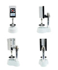 Heavy Duty Digital Grain Hardness Tester And Pocket Penetrometer Meter For Wheat Rice Feed Analysis showing digital display and stand.