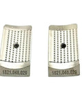 Tooth Plate 1821.048.029 For OR T450 Battery Powered Plastic Strapping Tool Replacement Spare Part, steel pair