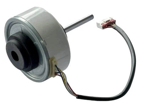 Two Pack DC Brushless Air Conditioner Motors RD-310-30-8T 30W Inverter Fan Motor For HVAC Cooling, side view with wires