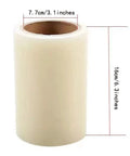 Slick Disposable Shoe Film Refills, Thick Plastic Cover Strips For Auto Dispensers, 7.7cm x 16cm size roll.