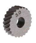 3.0mm steel knurl wheel from Two Piece Knurl Wheels Knurling Tool Kit 1.0mm 1.2mm 1.8mm 3.0mm For Metalworking Replacement
