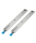 Real Deal Heavy Duty Full Extension Side Mount Drawer Slides One Pair Locking 53Mm Ball Bearing Telescopic Cabinet Rails.