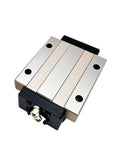 Top view of HSR55B HSR55LB Linear Guide Rail System block and slider, 2000mm, for CNC machines and 3D printers.