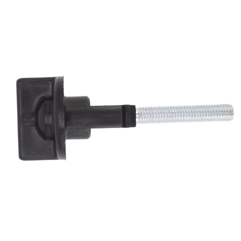Side view of Universal Spare Tire Hold Down Bolt And Retainer Clamp For Cars And Trucks, durable metal construction