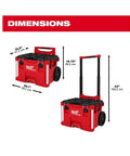 Professional Grade M18 Fuel Four Pack Cordless Power Tool Combo Kit Featuring Heavy Hitting One Half Drill Fast Draw Impact Wrench And Kickin Sawszall Saw Built For Long Shifts On Site With Top Shelf Performance, dimensions in inches.