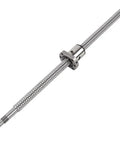 Customizable Ballscrew Kit For CNC Linear Motion End Machined 400mm Travel Includes Ballnut And Support Coupler Built From Heat Treated Steel For Ultra Smooth Low Backlash And Rock Solid Precision.