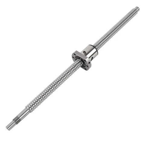 Customizable Ballscrew Kit For CNC Linear Motion End Machined 400mm Travel Includes Ballnut And Support Coupler Built From Heat Treated Steel For Ultra Smooth Low Backlash And Rock Solid Precision.