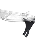 Clear Protective Table Saw Dust Cover With Dispensing Knife Universal Fit For 7 To 12 Inch Table Saws And Other Saws Woodworking Safety Shield
