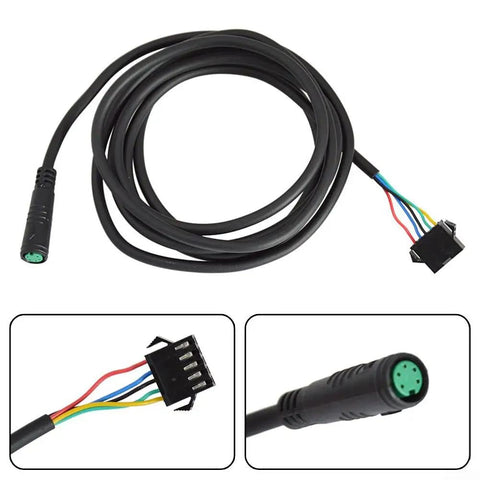 Top Notch E Bike 5Pin Extension Cable 1.7 Meter Adapter SM Connector 5-pin ABS cable for e-bike display and controller