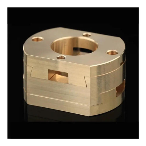 Get Your 3D Printing Game On With This Super Smooth Oldham Coupling For Z Axis That Fits Perfectly On 12mm Ball Screw Hot Beds To Reduce Vibration And Boost Accuracy Without Breaking The Bank. brass Oldham coupling, 12mm bore, for 3D printer Z axis