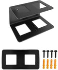 Heavy Duty Trailer Hitch Storage Rack Hella Sturdy Steel Wall Organizer with mounting hardware and foam inserts.
