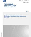 IEC TS 63164-1 Technical Specification cover page for Industrial Automation Reliability Standards Iec T S 63164-1 Ensuring Solid Device Data Specs For Rock Hard System Performance And Peace Of Mind In Your Factory Floor Operations Today.