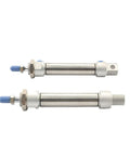 Heavy Duty MA Series Stainless Steel Air Cylinder Pneumatic Automation Parts For Industrial Machines Plus Sizes From 16 To 40mm, compact design.