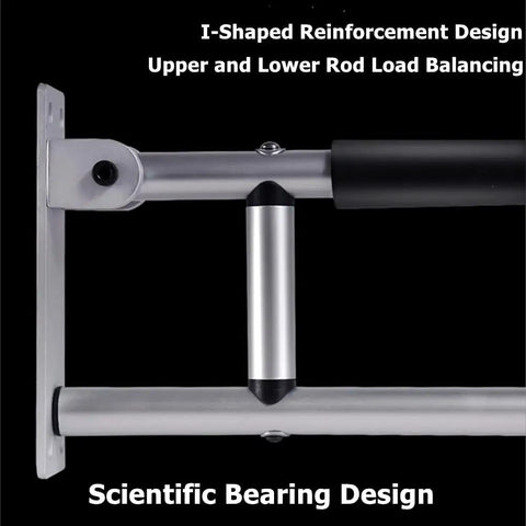 Close-up of 23.6 Inch Foldable Handrail Grab Bar Wall Mounted Toilet Safety Support with I-shaped reinforcement.