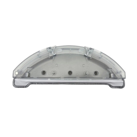Replacement Robot Vacuum Water Tank And Mop Bracket Kit Compatible With Mijia Roidmi Eve Plus transparent mop bracket view.