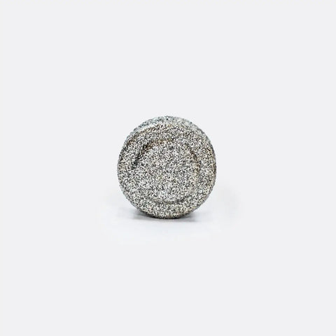 Front view of a diamond-coated grinding wheel head, part of a 2 Pack Replacement Grinding Wheels Heads Bits For Cat Nail Grinders One Size Fits All