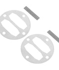 Air Compressor Spare Parts Replacement Aluminum Valve Plate With Reed Gasket For Quiet Operation, Smooth Performance, Universal Compatibility, Easy DIY Repair, Home Use, Durable Metal Build, two-piece set