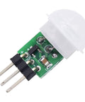 Five Pack PIR Motion Sensor Module With Pyroelectric Infrared Tech Top Notch Sensitivity Passive IR Sensor For Automatic Lighting And Home Security Ideal For Smart Home Projects And Easy Indoor Detection, green PCB with white dome