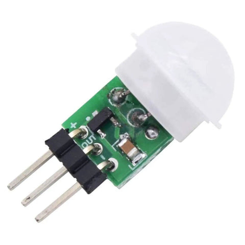 Five Pack PIR Motion Sensor Module With Pyroelectric Infrared Tech Top Notch Sensitivity Passive IR Sensor For Automatic Lighting And Home Security Ideal For Smart Home Projects And Easy Indoor Detection, green PCB with white dome