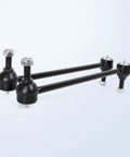 Front Stabilizer Sway Bar End Link Kit For Chrysler Town And Country 1996 To 2016, Voyager 2000 To 2003, Dodge Caravan 1996 To 2007, Grand Caravan 1996 To 2020 2 Pack Built Tough For Smooth Ride And Precise Handling Easy Install, black steel