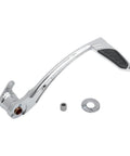 Rear Brake Lever for Harley FLH 08-10 Machined Aluminum Construction With Chrome Finish Or Contrast Cut, USA Made Upgrade
