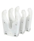 Rock Solid Precision CNC Milling Tool Holder With Heavy Duty Hardened Alloy Steel Build showing white spindle chuck components for CNC machines.