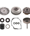 Wet Clutch Carrier Drum Housing Primary Sheave One Way Replacement For UTV500 And UTV700 parts layout on white background
