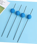 Drone And RC Helicopter Training Gear Kit, Four Piece Easy Install Landing Gear Set with blue ball stabilizers on rods
