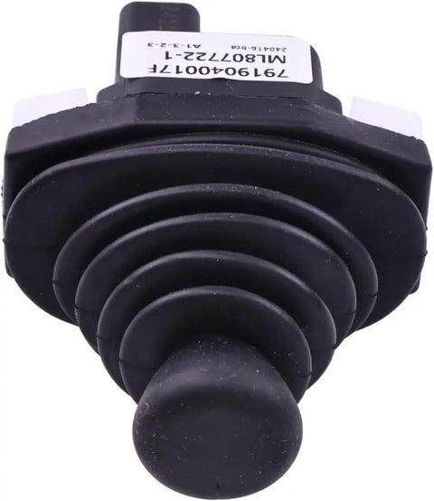 Upgraded Buptop Joystick Handle Controller 7919040017 For Linde Electric Forklift Stacker Pallet Truck Models R10 R25 H50 black rubber joystick top.
