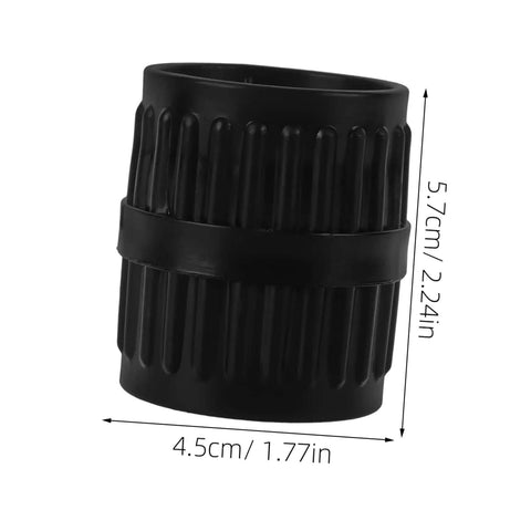 Close-up of black pipe reamer from Two Pack Pipe Deburring Reamer Tool Set For Easy Operation And Quick Deburring Of Inner And Outer Tubes
