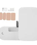 Keyless Smart Bluetooth Cabinet Lock Phone App Control One Touch Open Straight Up Secure Storage For Filing Cabinets And Wardrobes with accessories.