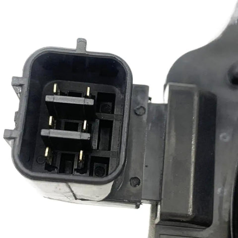 Heavy Duty Inverter Coolant Pump Swaps Right In For Smooth Hybrid Operation Zero Drama 16032-24010 electrical connector viewed from above.