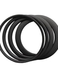 Dope 700C Carbon Road Wheelset With 55mm Deep Profile And 25mm Inner Width For Disc Or Rim Brakes, Built From T800 Carbon Fiber With 24H Holes